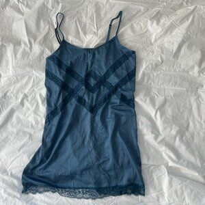 Eloise (by Anthropologie) Blue Spaghetti Strap Camisole / Tank Top